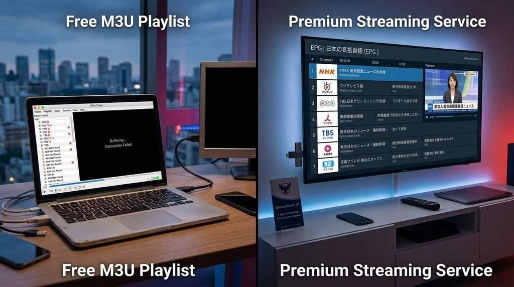 Japan IPTV M3U