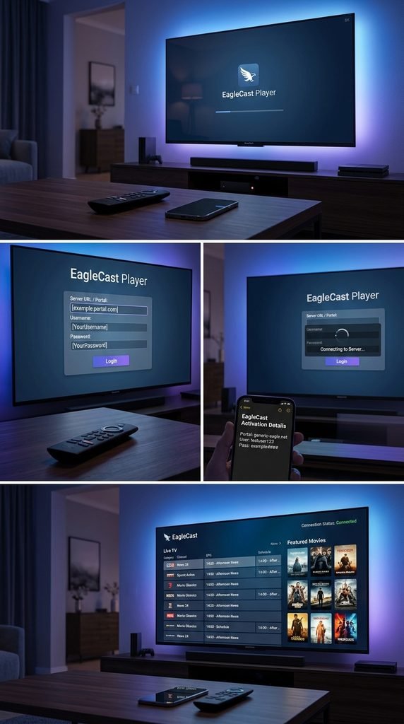 eaglecast tv iptv​